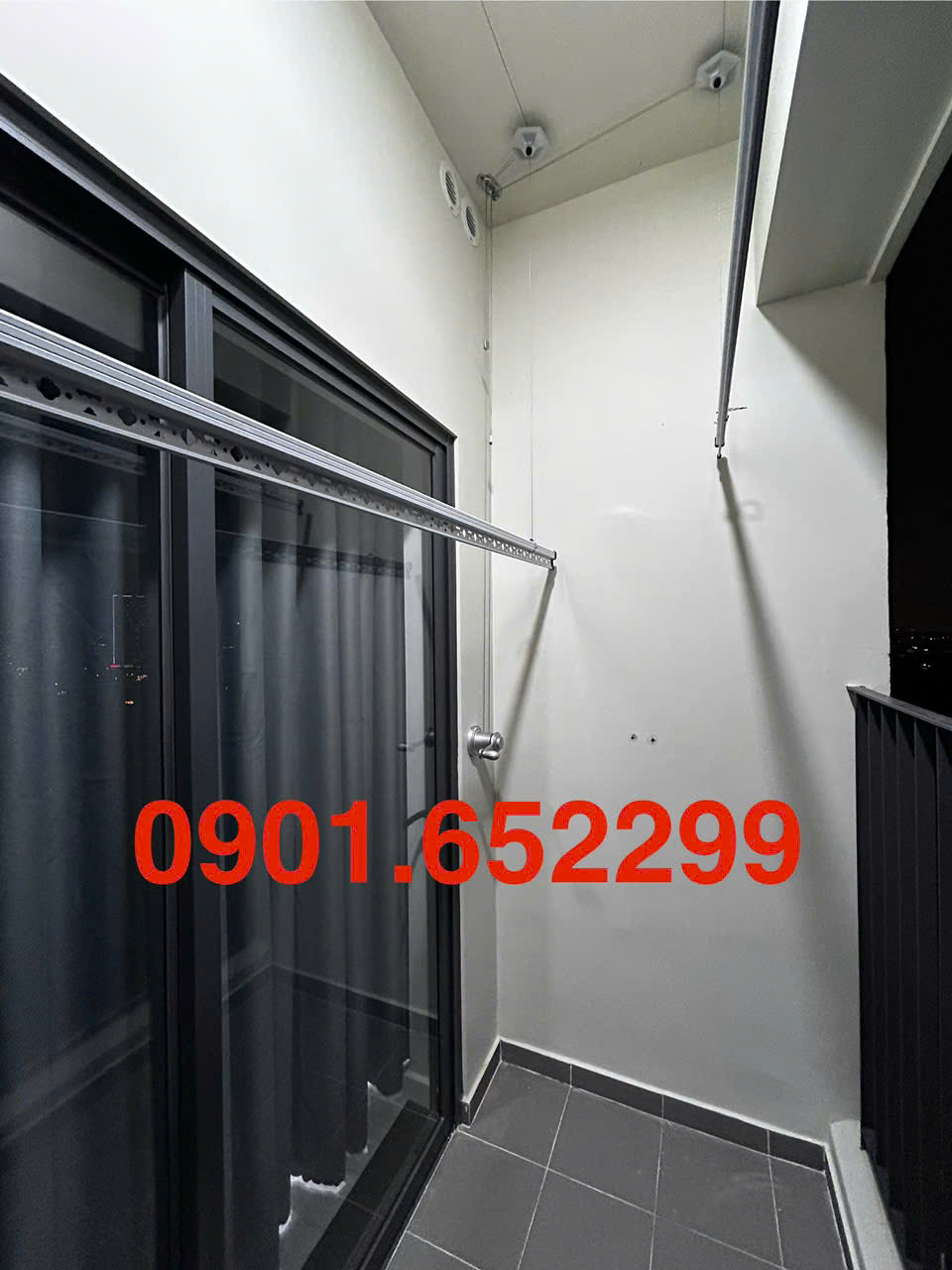 Thi công giàn phơi thông minh phường Trấn Biên