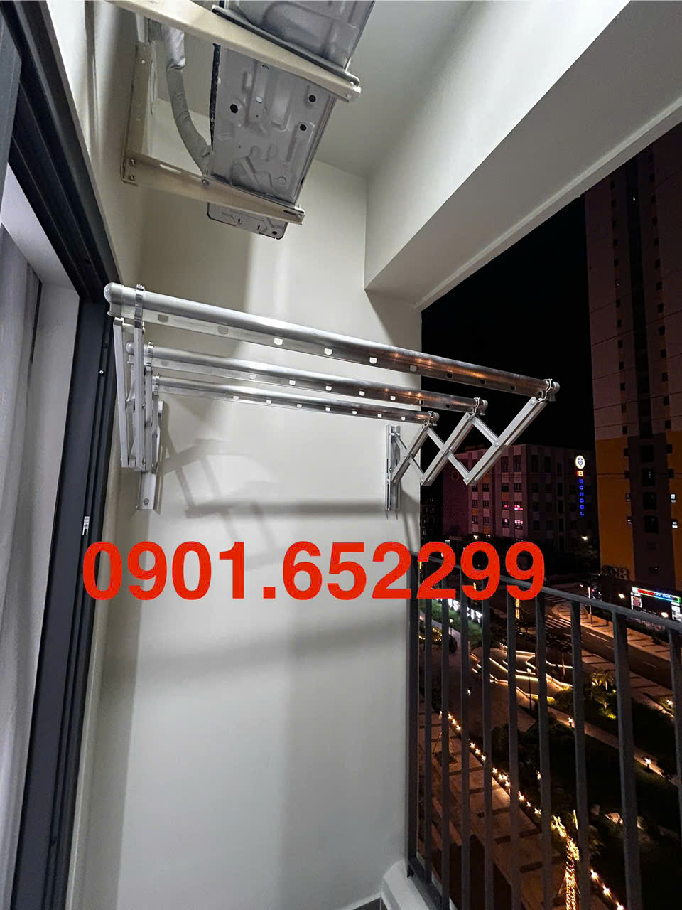 Thi công giàn phơi thông minh tại phường Phước Tân