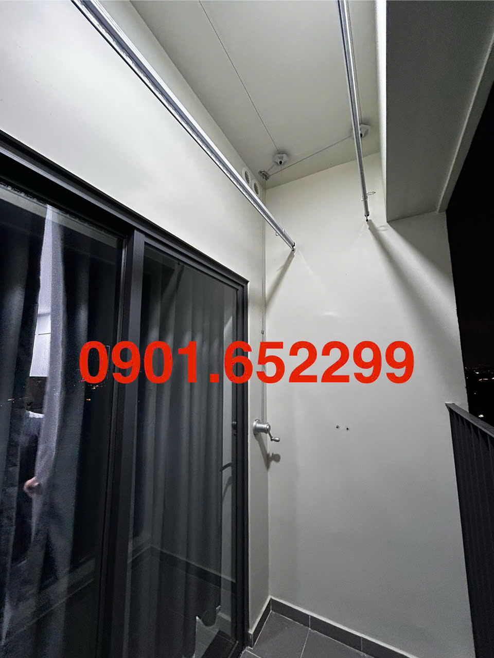 Thi công giàn phơi thông minh tại phường Phước Tân