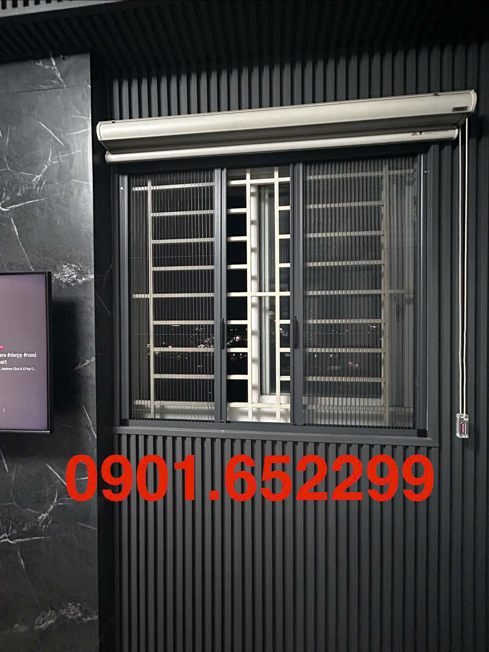 Thi công , lắp đặt cửa lưới chống muỗi chung cư A1/A2