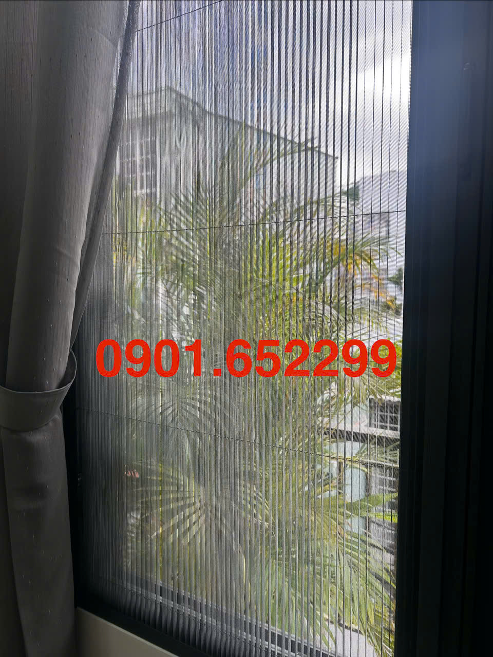 Thi công ,lắp đặt cửa lưới chống muỗi chung cư B1/B2