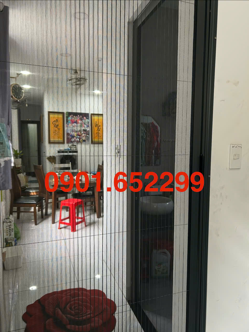 Thi công ,lắp đặt cửa lưới chống muỗi chung cư B1/B2