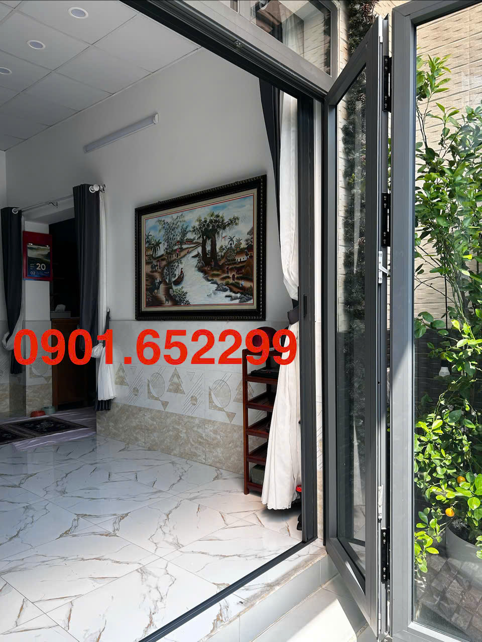 Thi công,lắp đặt cửa lưới chống muỗi tại khu dân cư Bửu Long