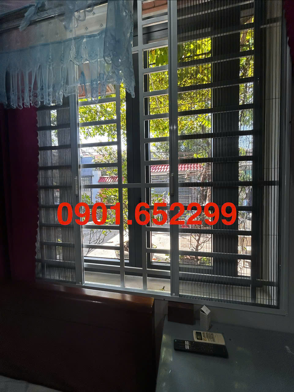 Thi công ,lắp đặt cửa lưới chống muỗi tại Long Thành
