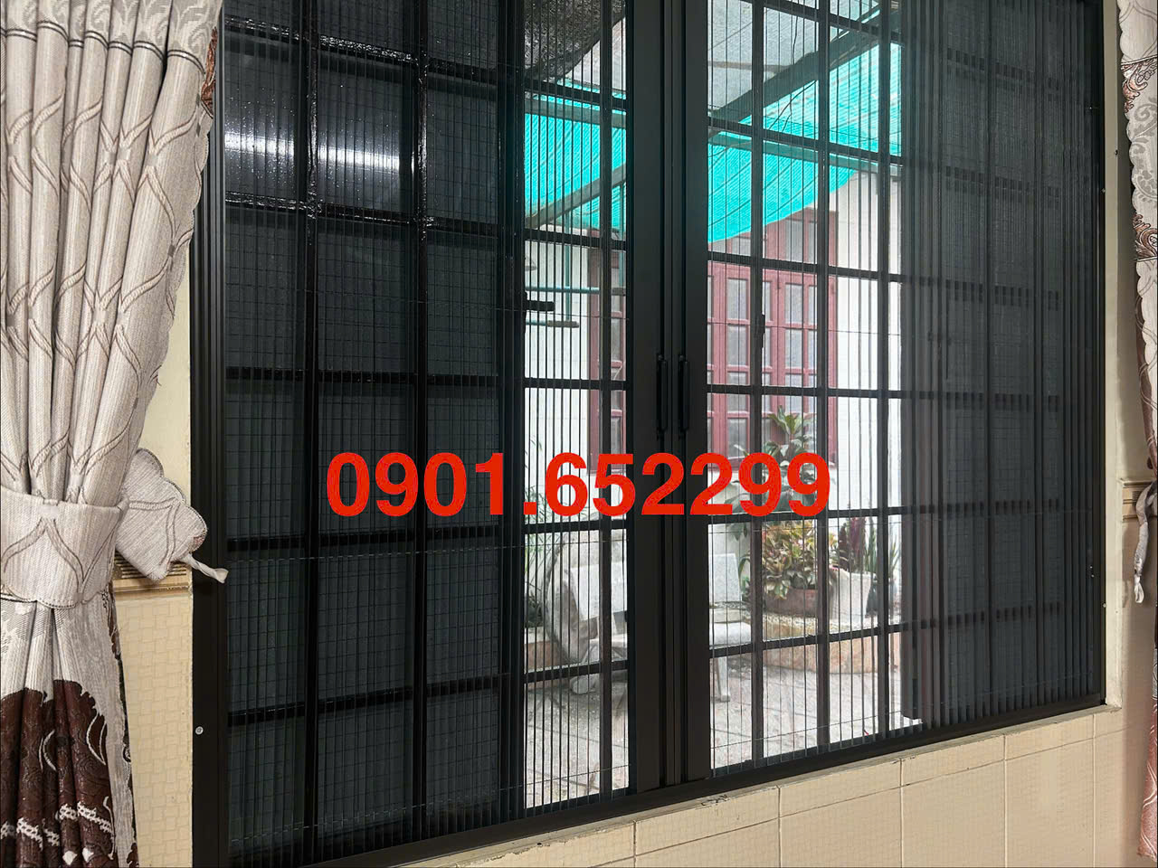 Thi công ,lắp đặt cửa lưới chống muỗi tại Nhơn Trạch