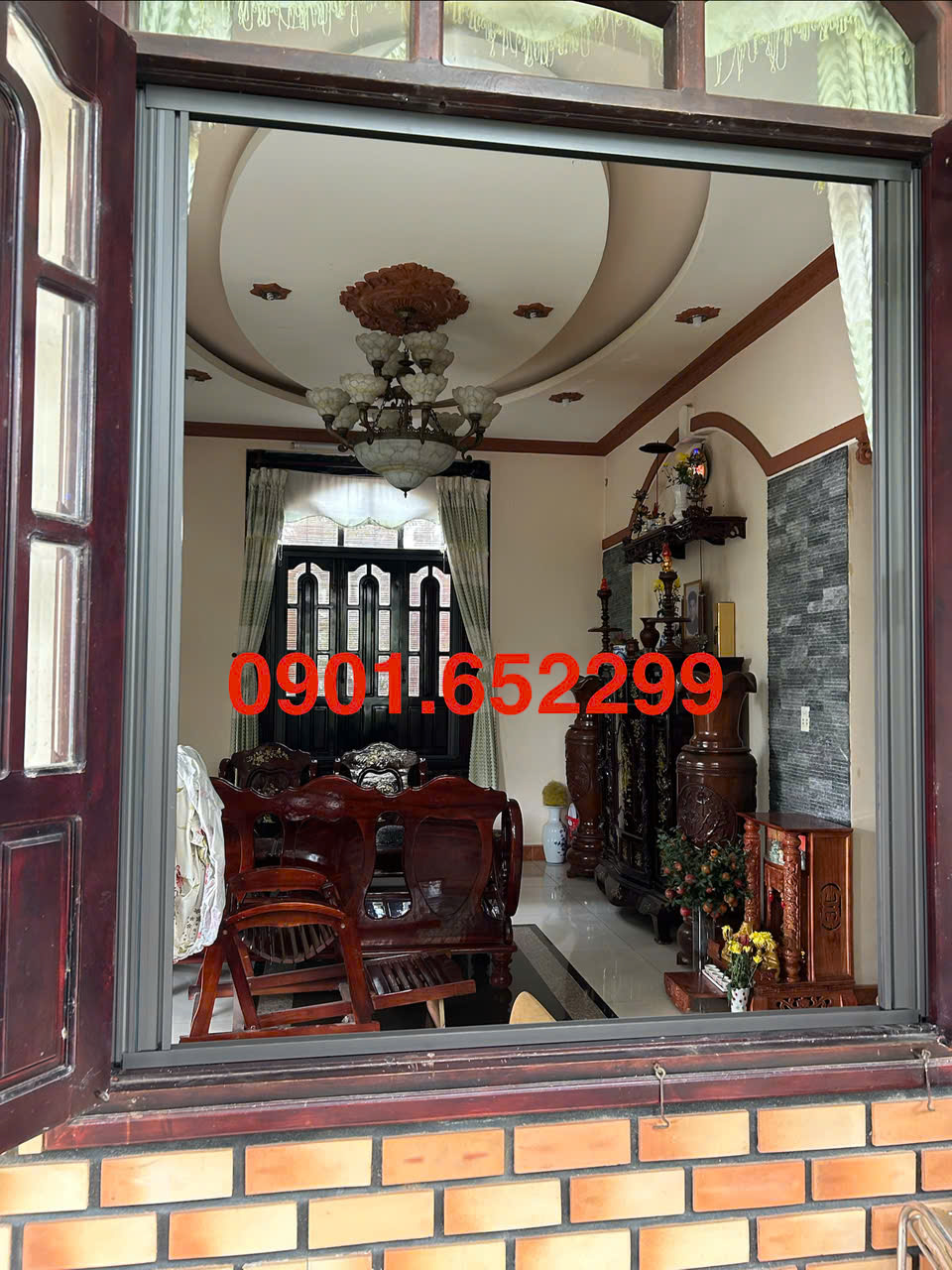 Thi công ,lắp đặt cửa lưới chống muỗi tại phường Đông Hòa