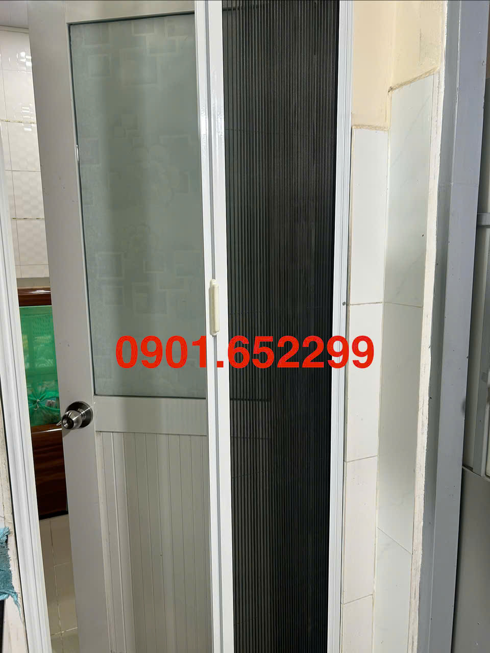 Thi công ,lắp đặt cửa lưới chống muỗi tại Thuận An