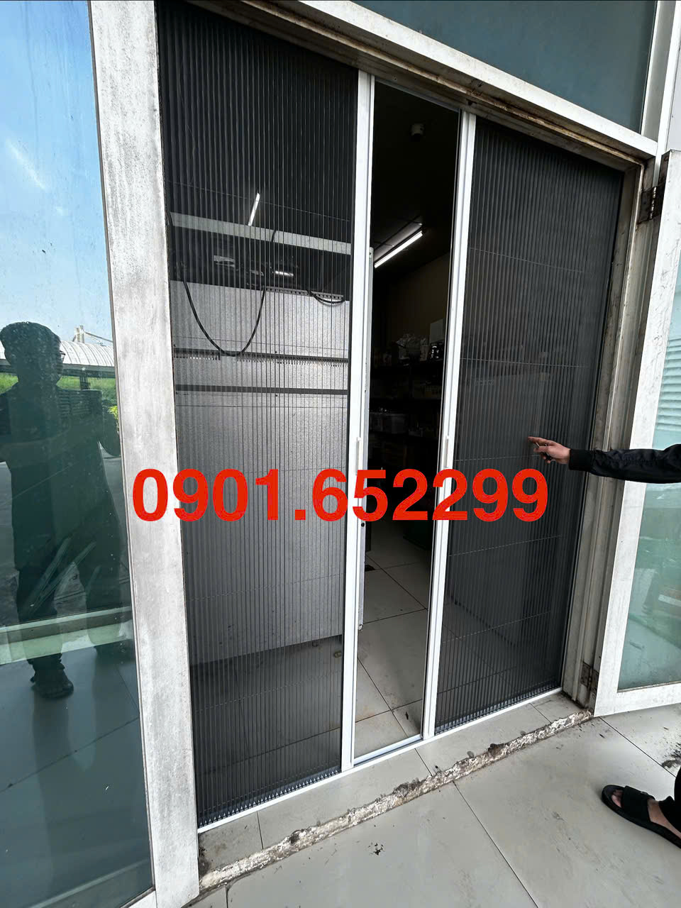 Thi công , lắp đặt cửa lưới chống muỗi tại Trảng Bom