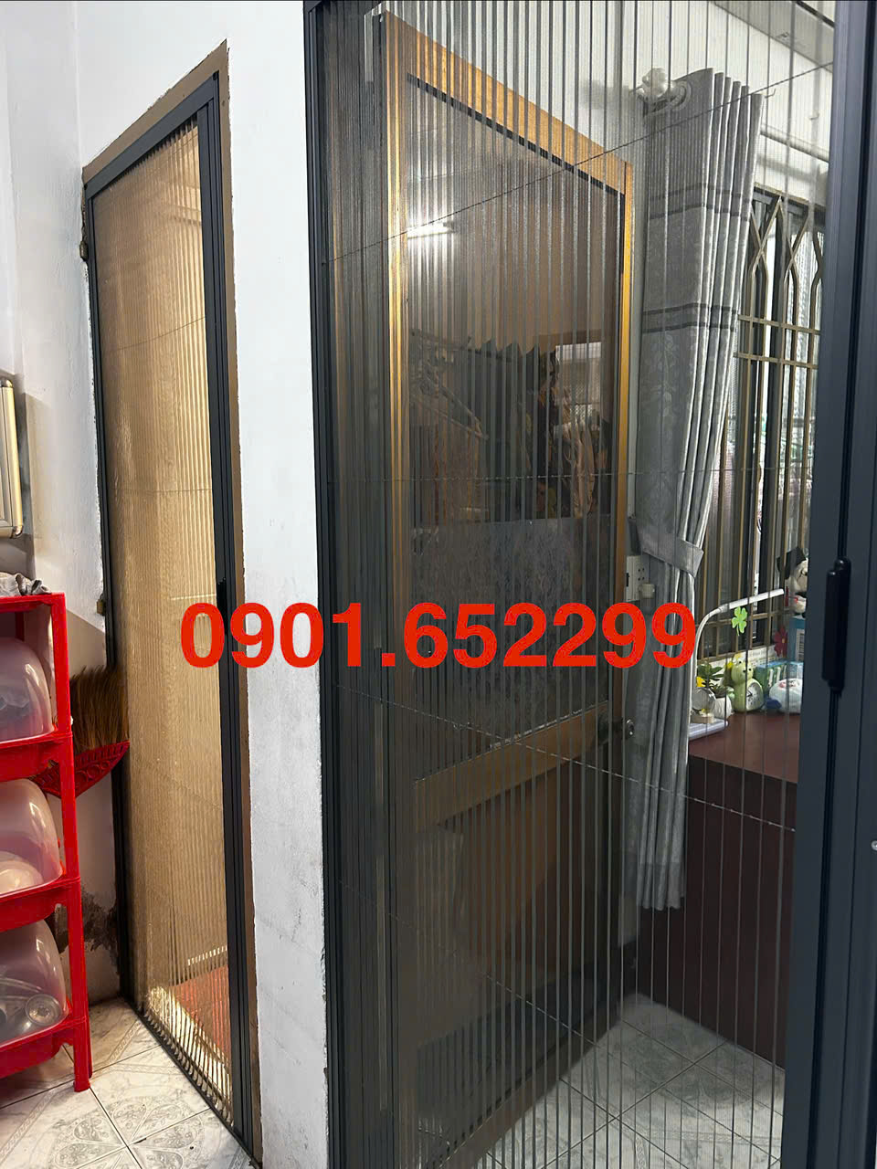 Thi công,lắp đặt cửa lưới chống muỗi tại vĩnh cửu