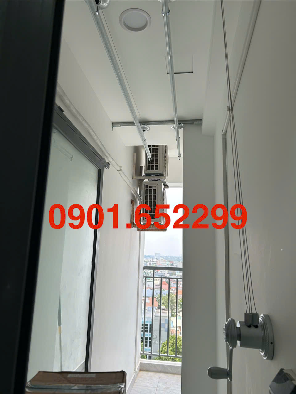 Thi công,lắp đặt giàn phơi gắn trần tại Bến Gỗ-Đồng Nai