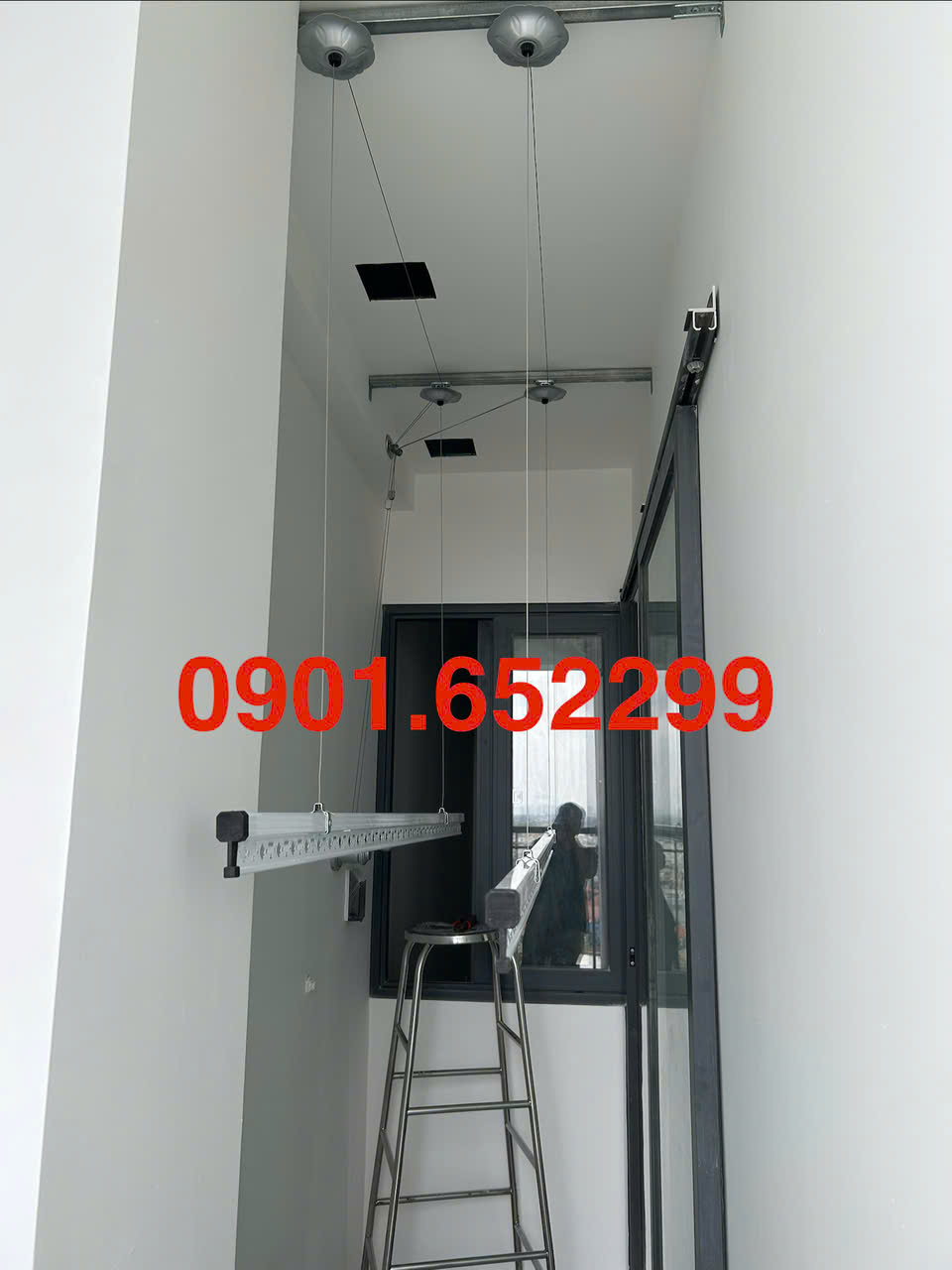 Thi công,lắp đặt giàn phơi gắn trần tại Bến Gỗ-Đồng Nai