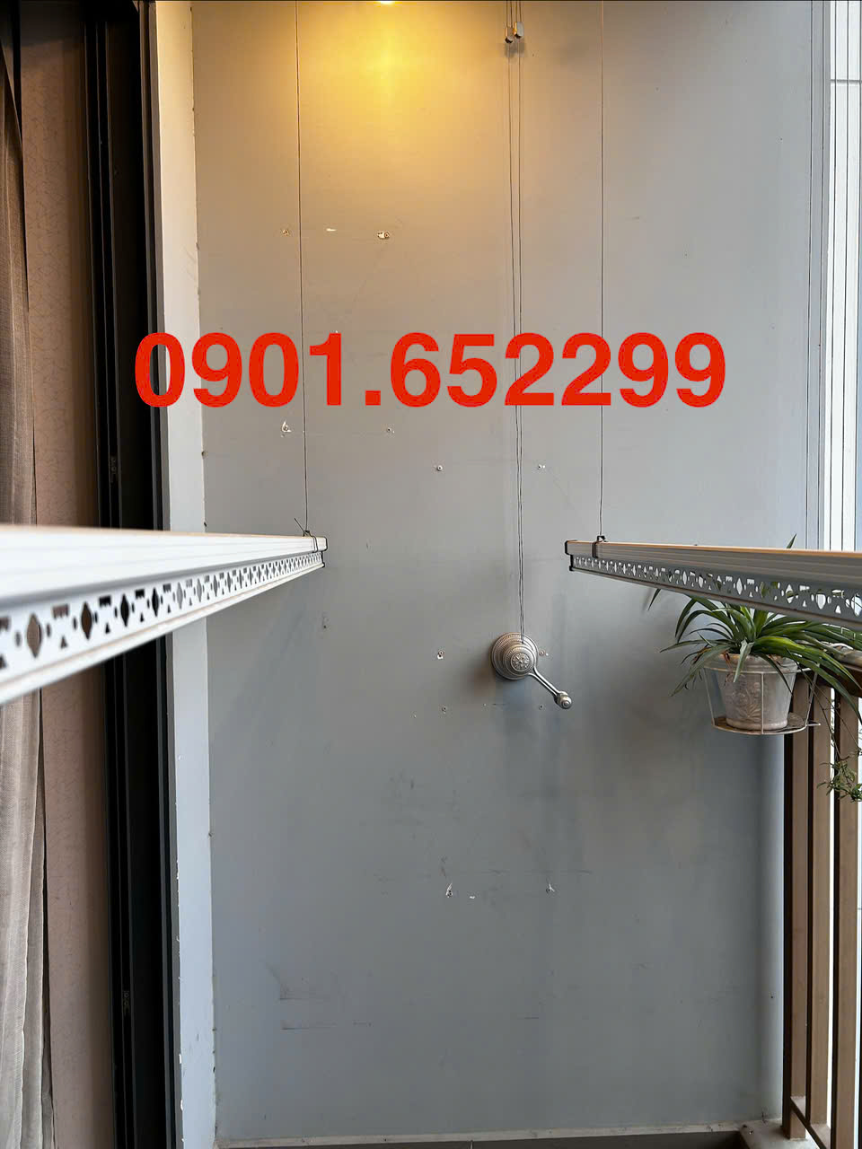 Thi công ,lắp đặt giàn phơi gắn trần tại Vĩnh Cửu