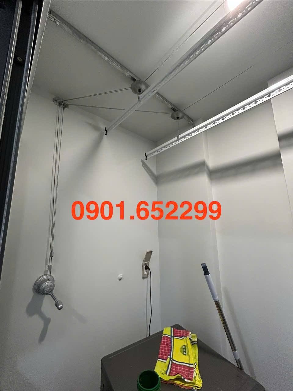 Thi công ,lắp đặt giàn phơi thông minh tại Bến Gỗ