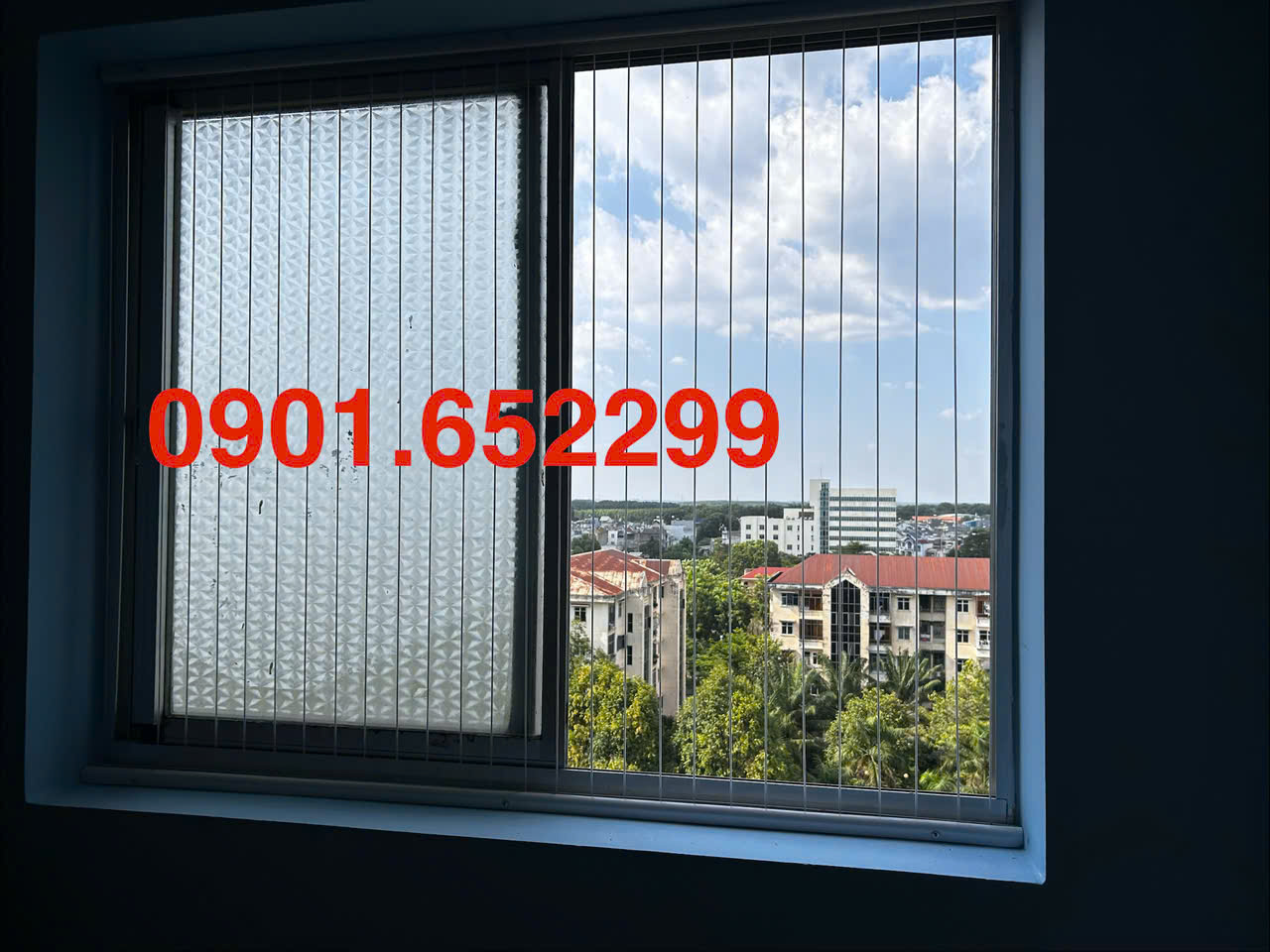 Thi công lưới an toàn ban công chung cư B1/B2