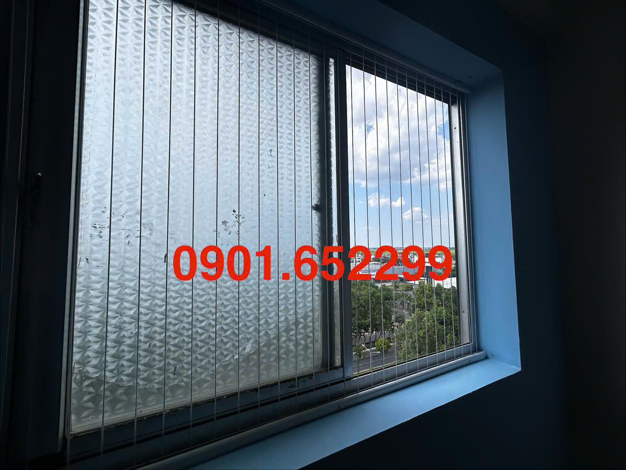 Thi công lưới an toàn ban công chung cư Pegasus plaza