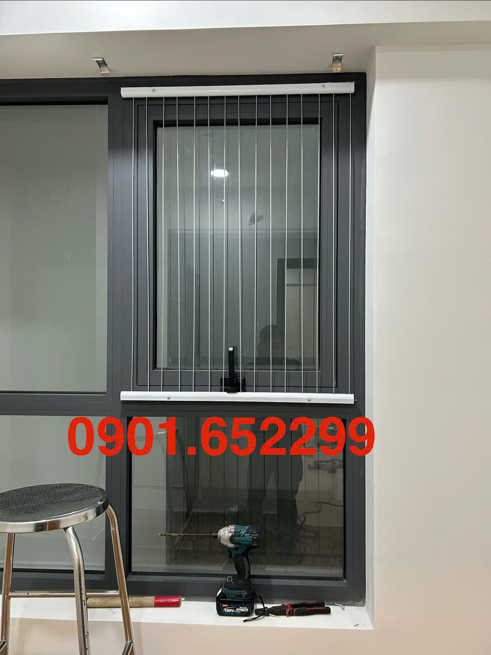 Thi công lưới an toàn ban công tại Aqua City Long Hưng