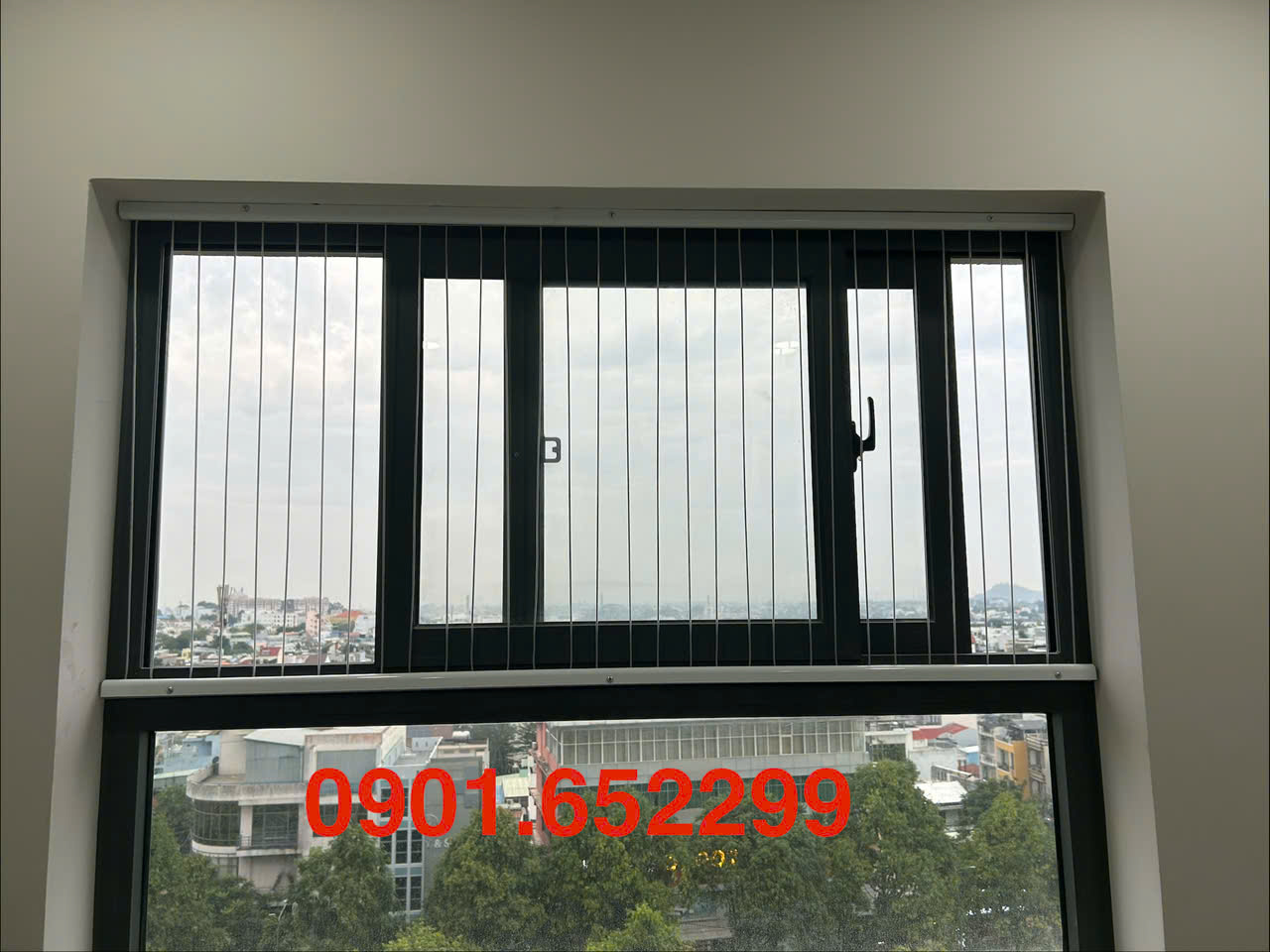 Thi công lưới an toàn ban công tại Aqua City Long Hưng