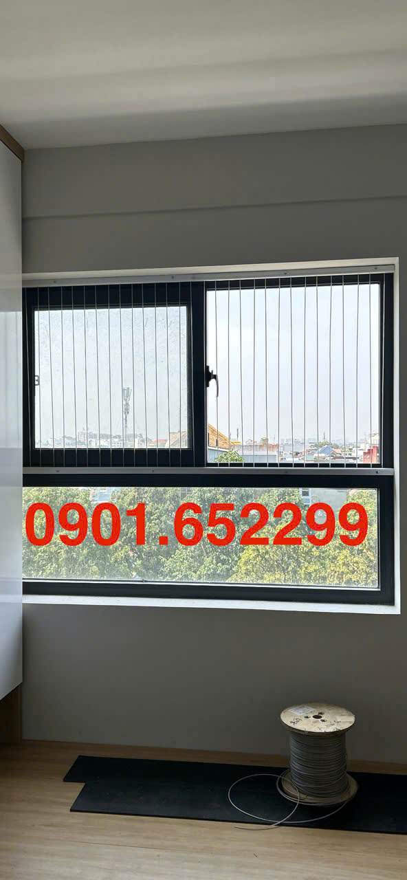 Thi công lưới an toàn ban công tại Bến Gỗ - Đồng Nai