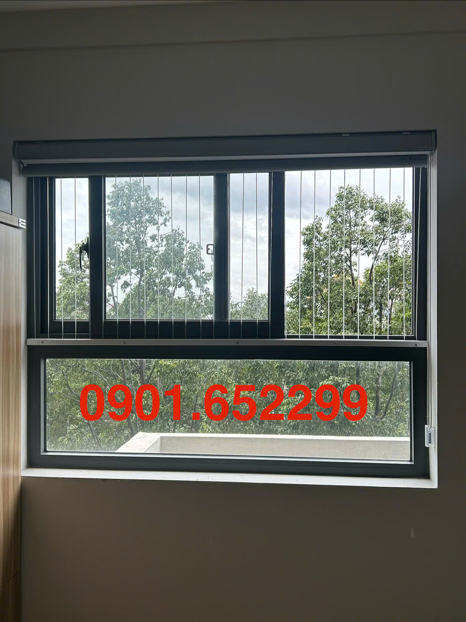 Thi công lưới an toàn ban công tại Long Thành