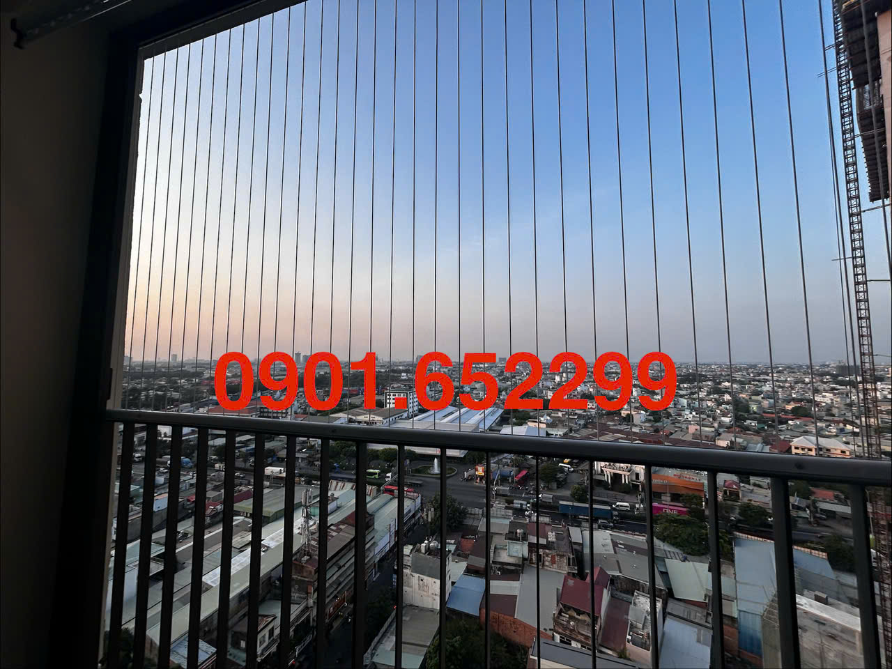 Thi công lưới an toàn ban công tại vĩnh cửu