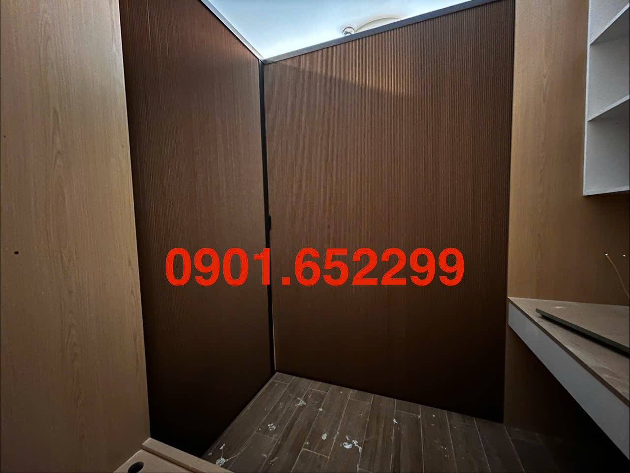 Thi công vách ngăn lạnh tại chung cư Pegasus