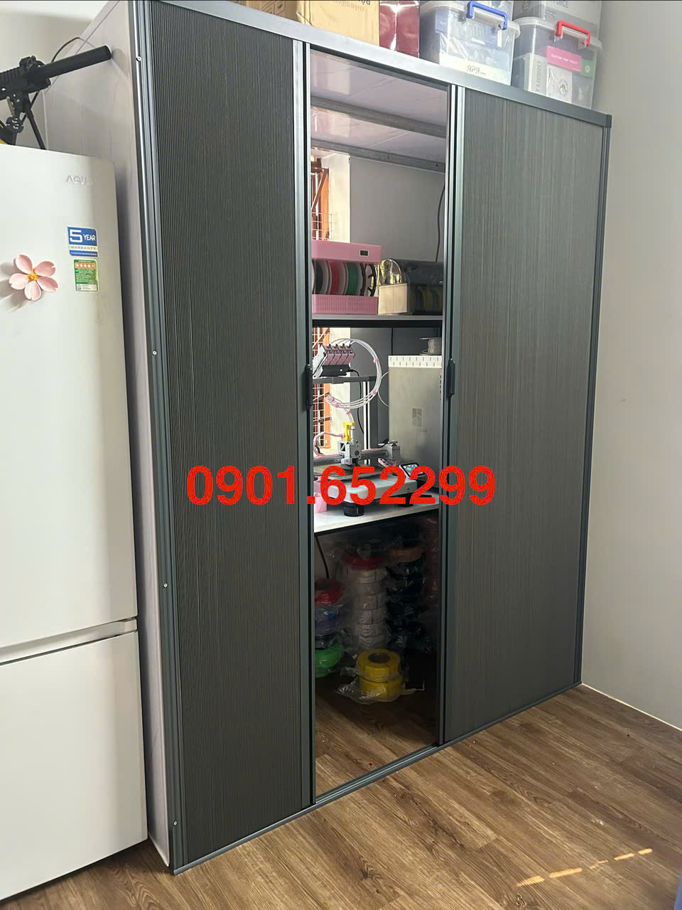 Thi công vách ngăn máy lạnh tổ ong trọn gói giá rẻ tại Thủ Dầu Một