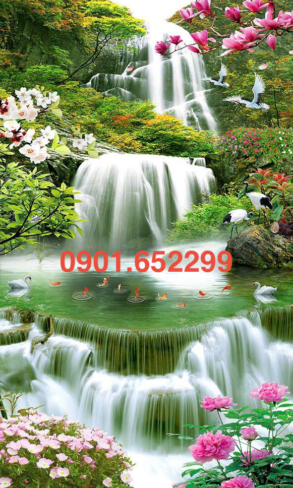 Tranh dán tường Đồng Nai thi công tận nhà - Đẹp, nhanh ,giá tốt