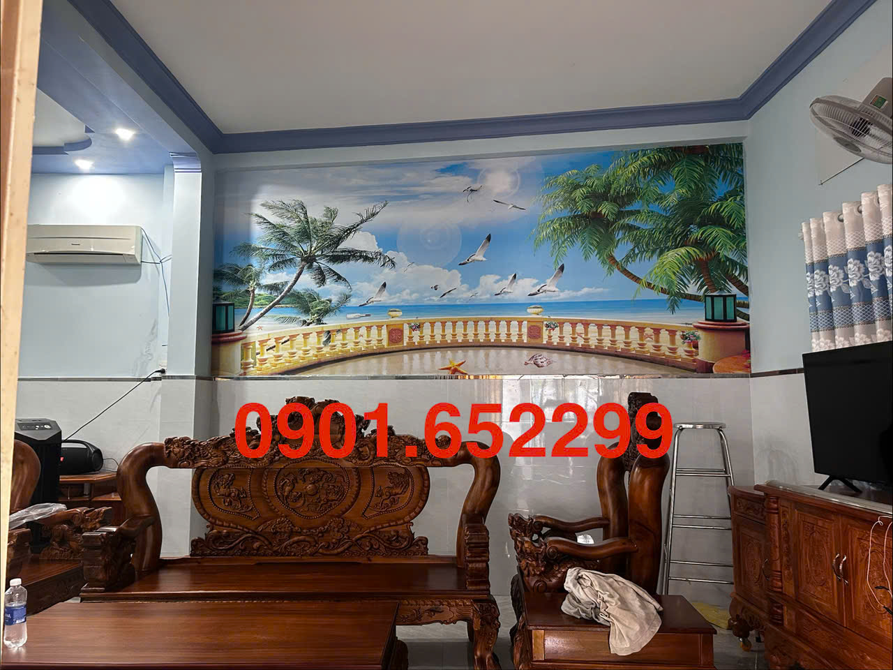 Tranh dán tường tại Biên Hòa tận nhà - đẹp,nhanh,giá hợp lý