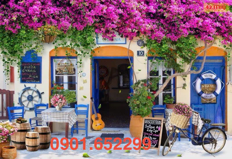 Tranh dán tường tại Đồng Nai thi công tại nhà giá rẻ-đẹp