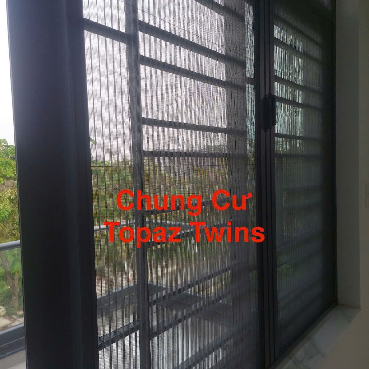 Cửa lưới chống muỗi chung cư Topaz Twins Biên Hòa