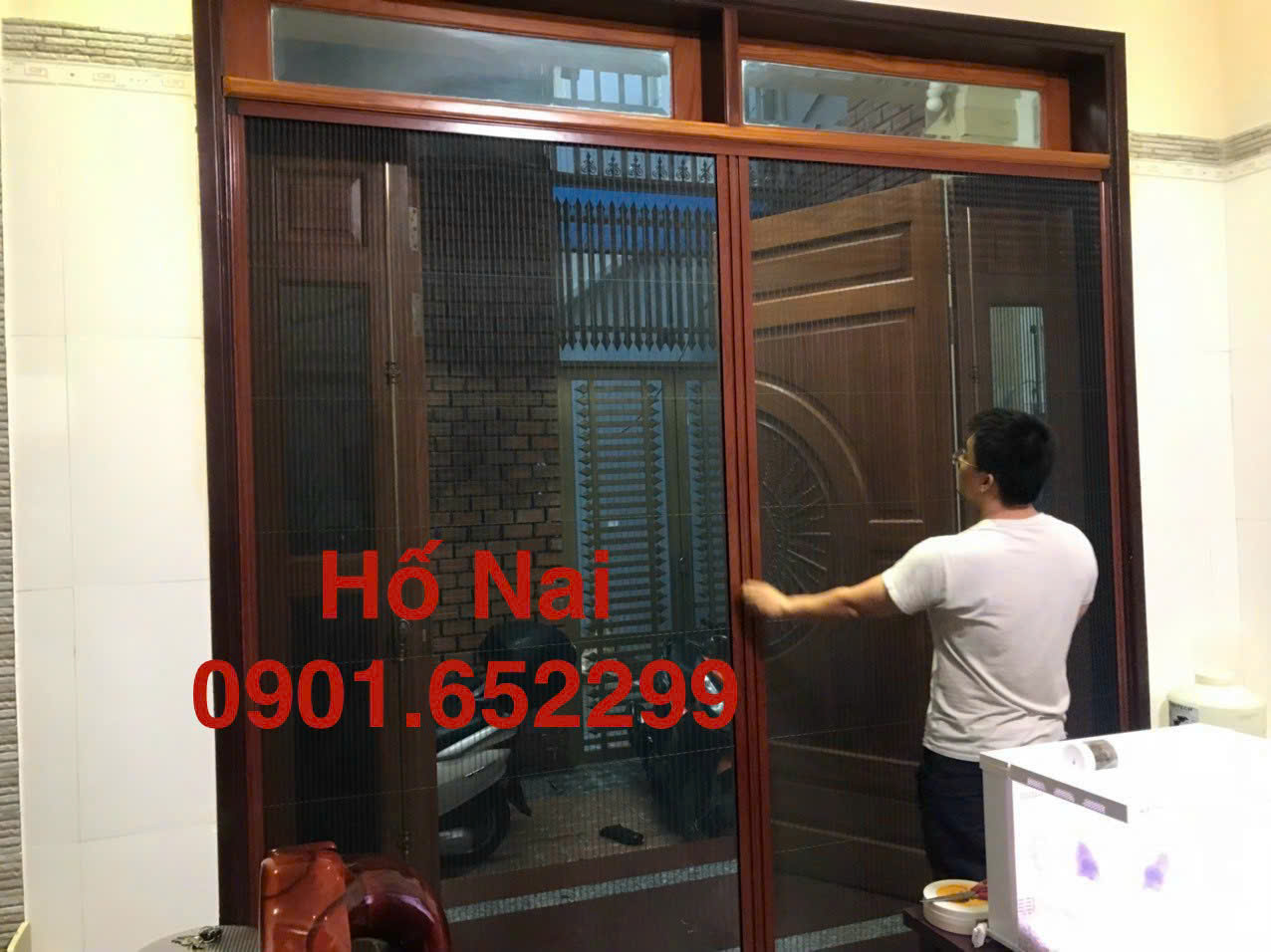 Cửa lưới chống muỗi phường Hố Nai