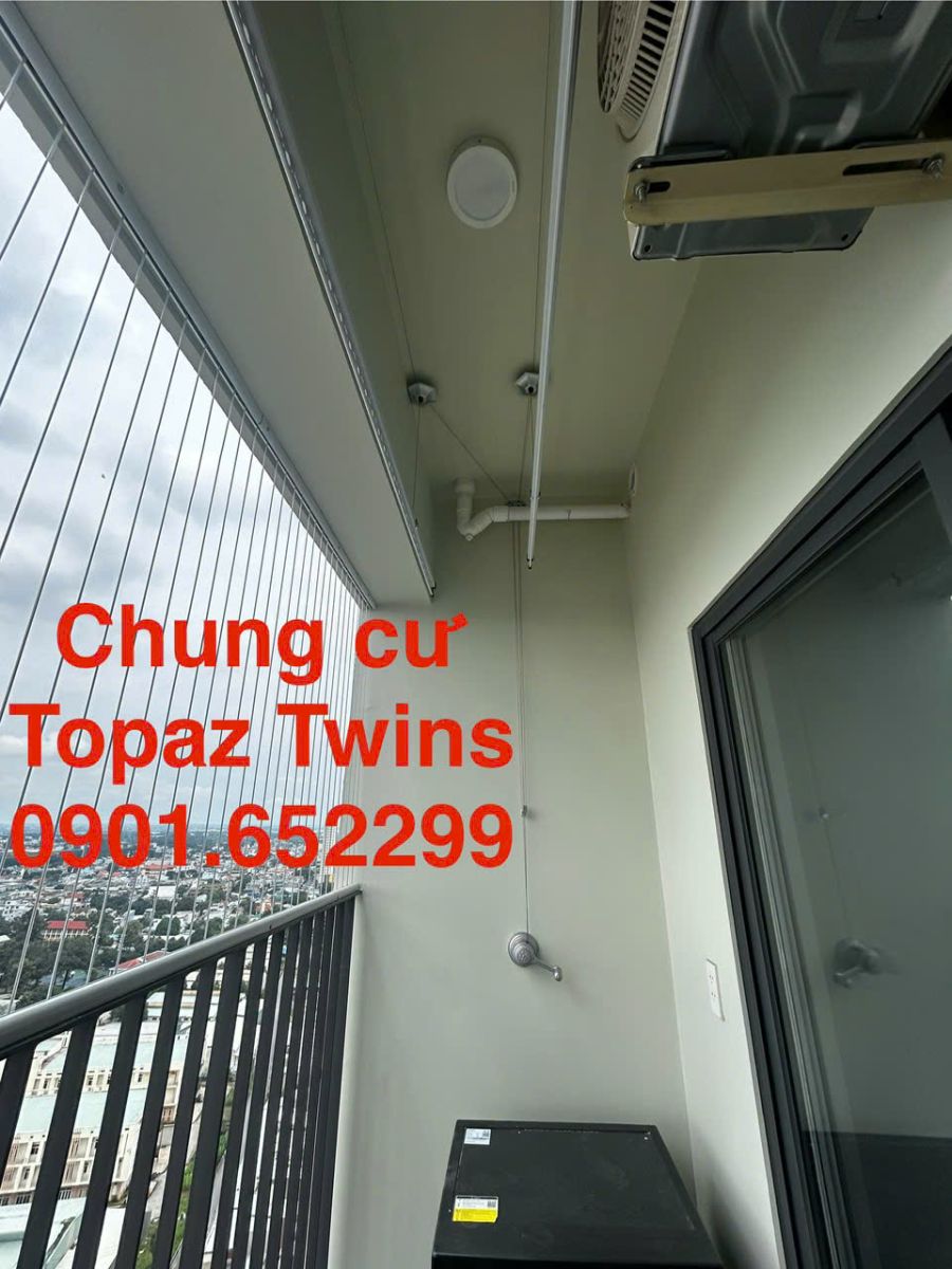 Giàn phơi thông minh chung cư Topaz Twins Biên Hòa