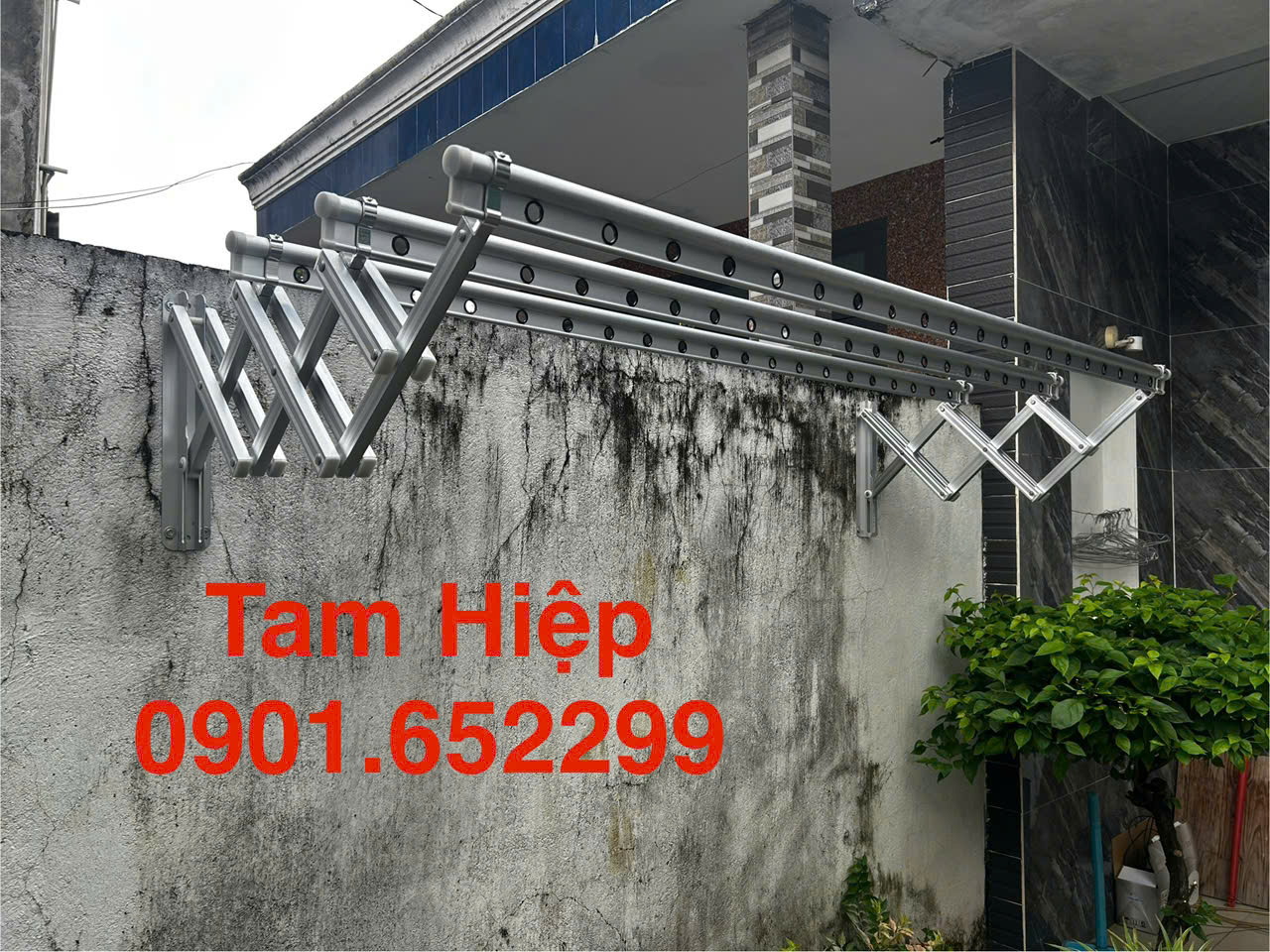 Giàn phơi gắn tường Tam Hiệp Đồng Nai