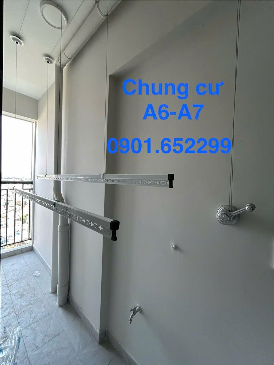 Giàn phơi chung cư A6/A7 Biên Hòa