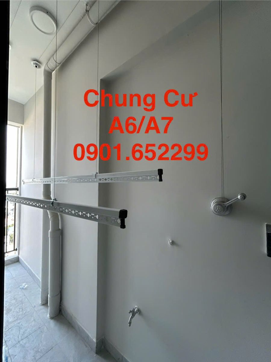 Giàn phơi thông minh chung cư A6/A7