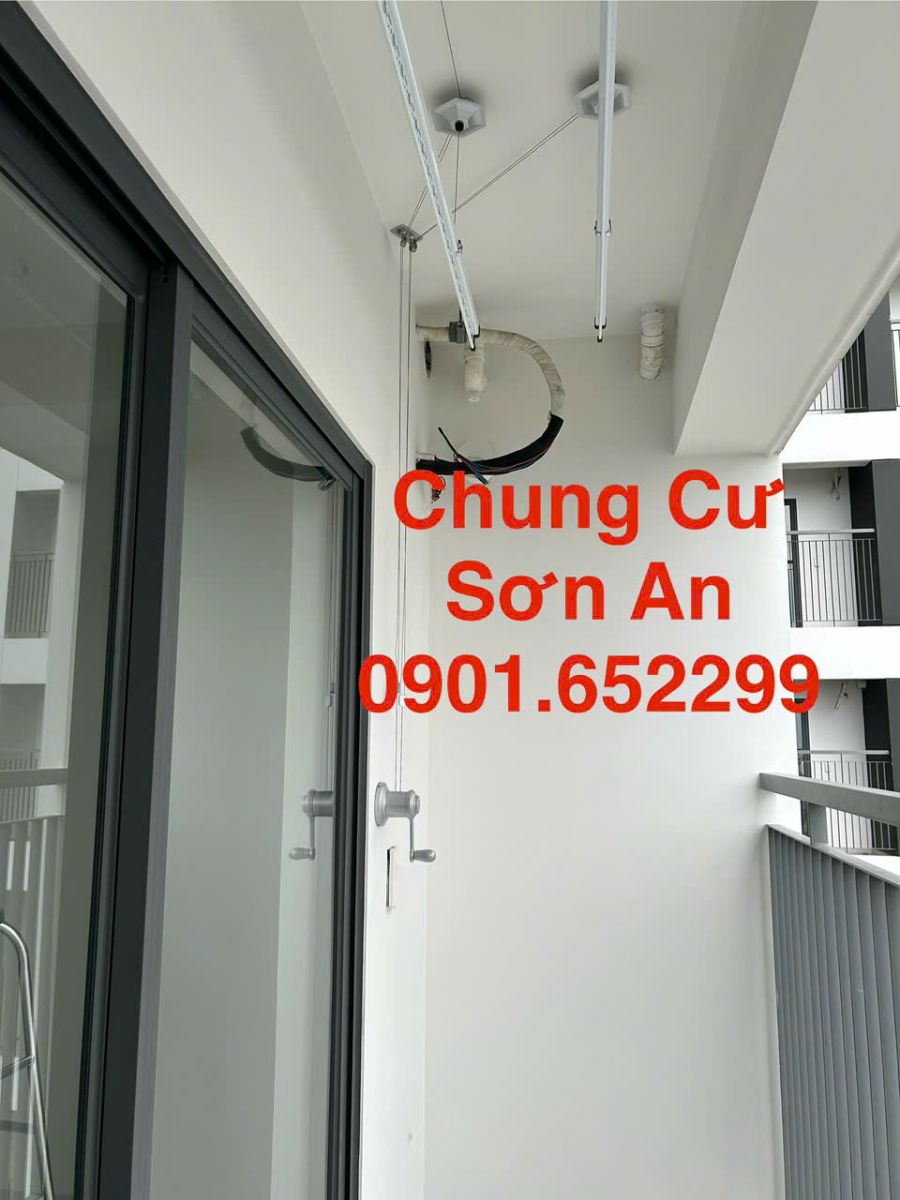 Giàn phơi thông minh chung cư Sơn An