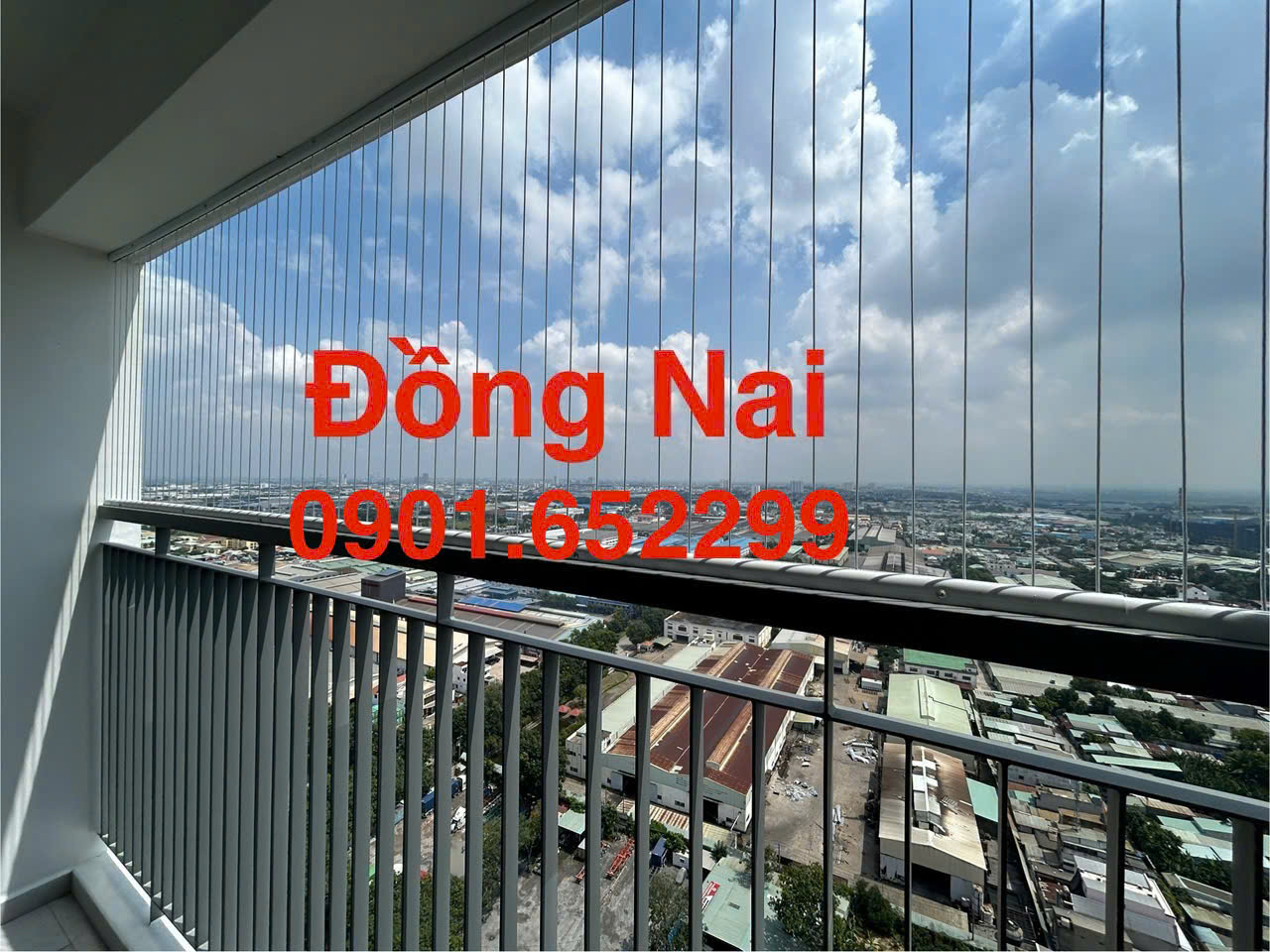 Lắp đặt lưới an toàn ban công tại Đồng Nai