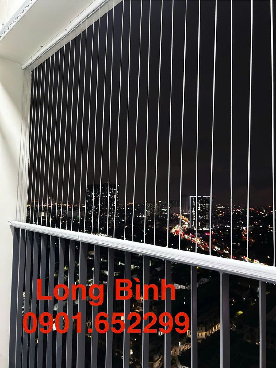 Lắp đặt lưới an toàn ban công tại phường Long Bình