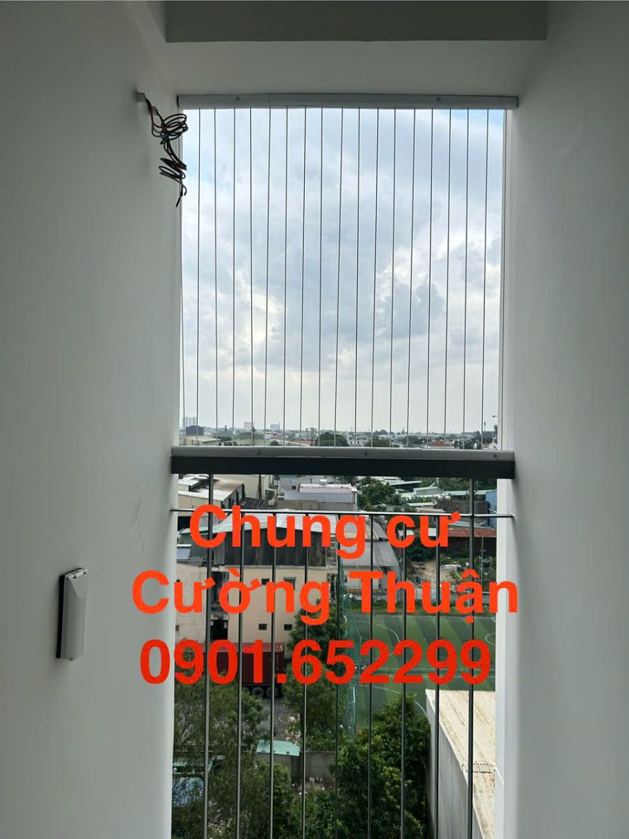 Lưới an toàn ban công chung cư Cường Thuận