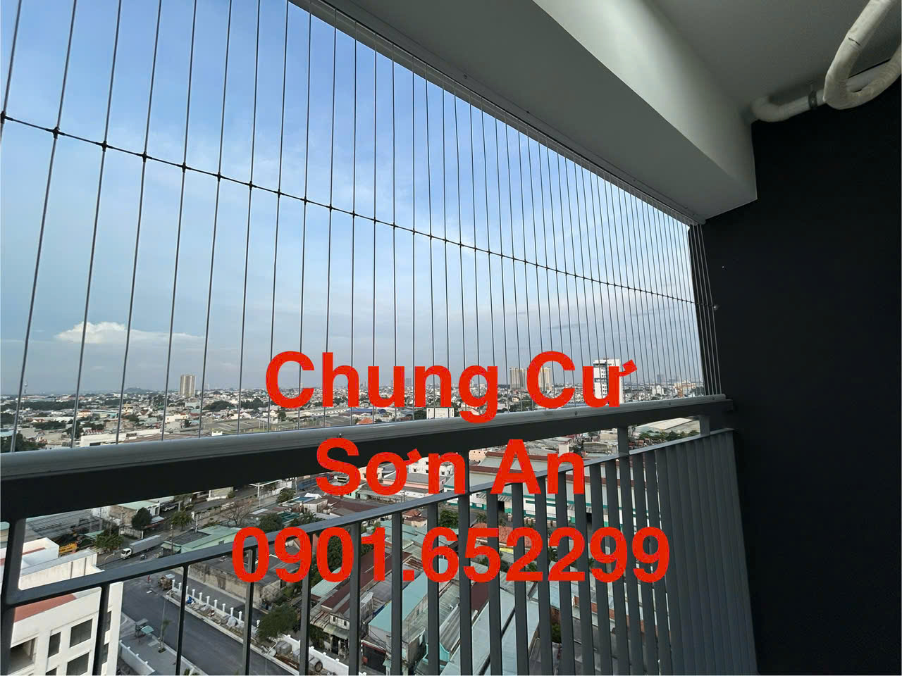 Lưới an toàn ban công chung cư Sơn An