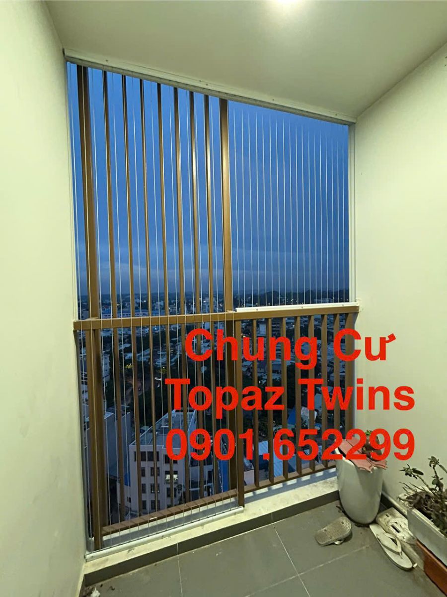 Lưới an toàn ban công chung cư Topaz Twins Biên Hòa