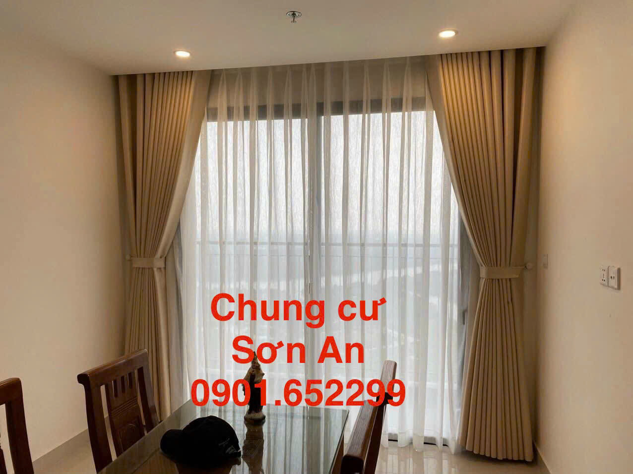 Màn  cửa Chung Cư Sơn An đẹp-rẻ