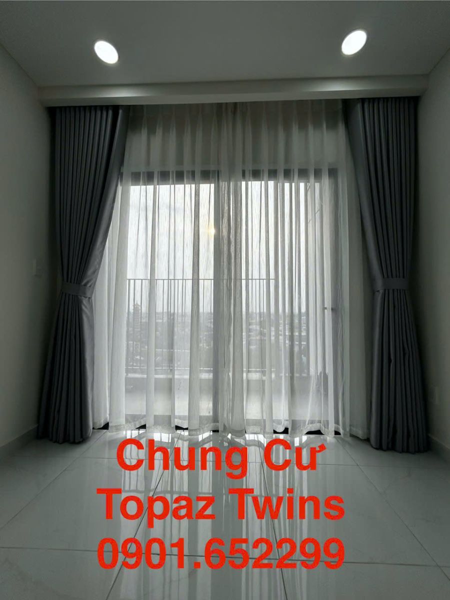 Rèm cửa chung cư Topaz Twins Biên Hòa