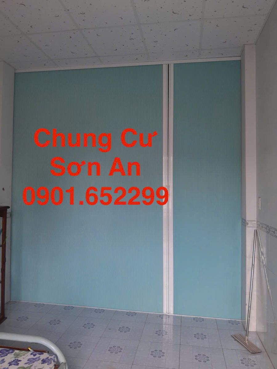 Vách ngăn lạnh rèm tổ ong chung cư Sơn An