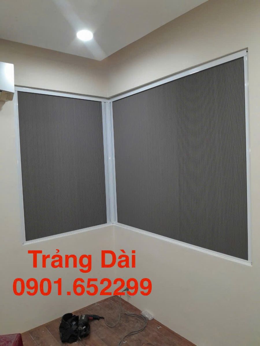 Vách ngăn lạnh rèm tổ ong phường Trảng DàI