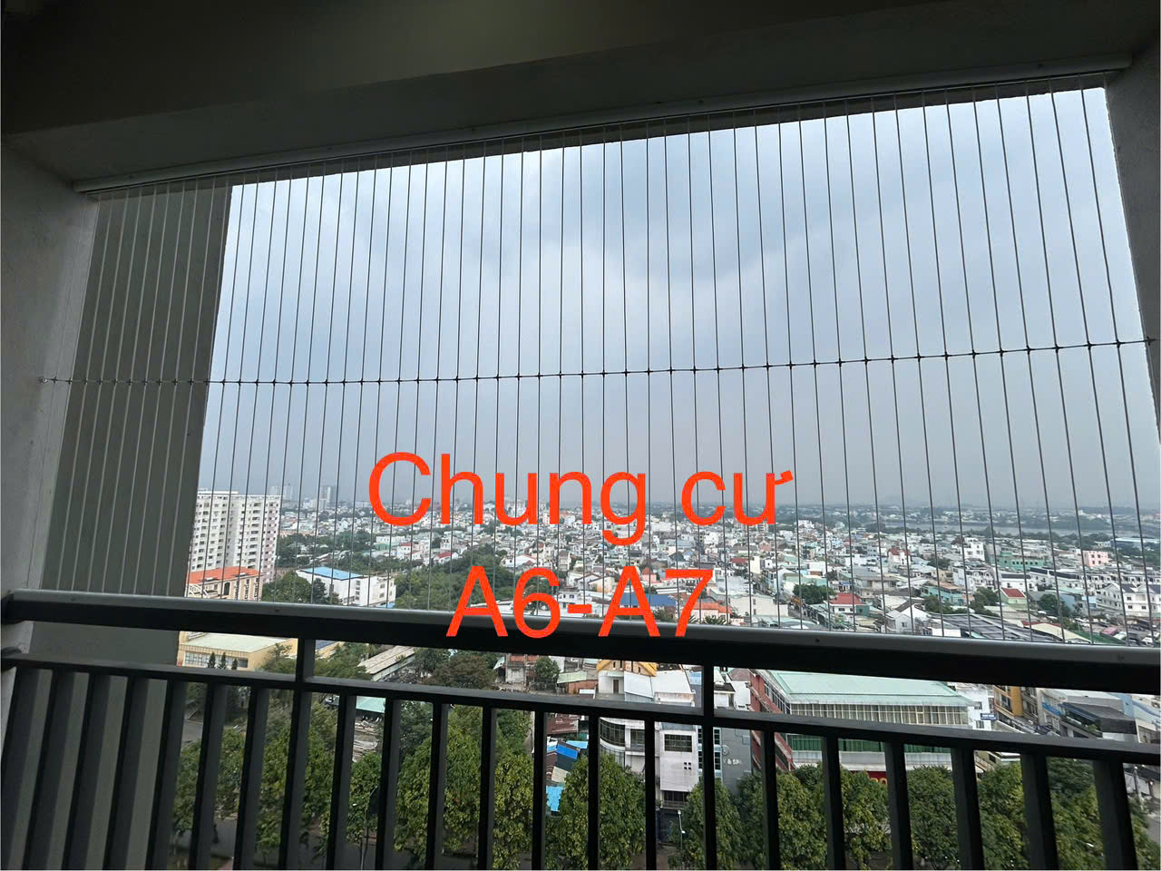 Lưới an toàn chung cư A6 - A7 Biên Hòa