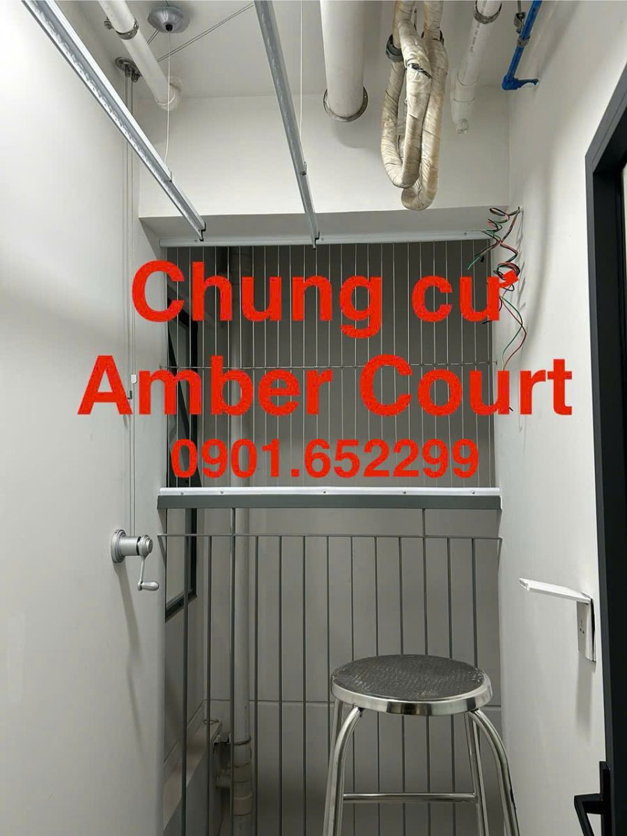 Giàn phơi gắn trần chung cư Amber Court Biên Hòa