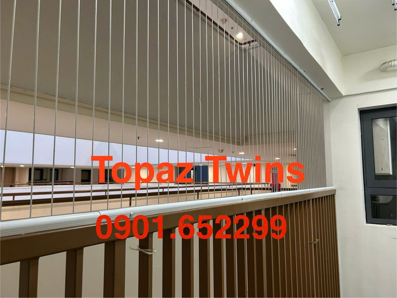 Lưới an toàn ban công chung cư Topaz Twins Biên Hòa