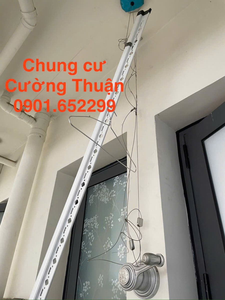 Sửa giàn phơi chung cư Cường Thuận