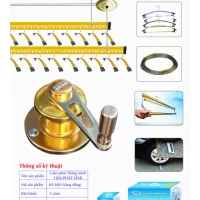 Giàn Phơi Gắn Trần Hòa Phát KS-980 VÀNG ĐỒNG